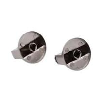 Botões De Controle De Fogão a Gás Metálicos Universais Prata 8mm 6mm 4mm Conjunto Interruptor De