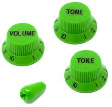 Botões de controle de guitarra Vintage Forge Green para Fender Strat