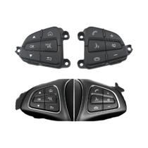 Botões De Controle Do Volante Moka Preto Para BENZ Classe C GLC W205 W253 A0999050200 A0999050300 Botões De Controle Do Volante Moka Preto Para BENZ Classe C GLC W205 W253 A0999050200 A0999050300