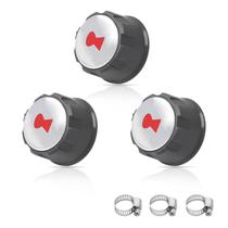 Botões de Controle para Churrasqueira HLTIT 69892 para Weber Spirit 3 unidades