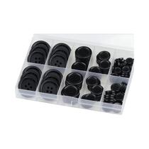 Botões De Costura De Resina Preta 100 Peças Misturadas 5 Tamanhos Botões De Decoração Para Botões De Costura De Resina Preta 100 Peças Misturadas 5 Tamanhos Botões De Decoração Para