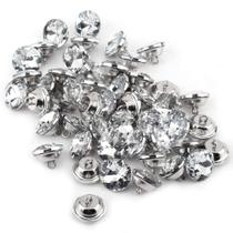 Botões de diamante Biitfuu Bright Strass Crystal 20 mm 50 unidades