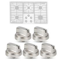 Botões de fogão a gás Gesleben WB03X29300 para GE Range x5