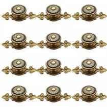 Botões de gabinete CSKB Vintage Brass Shape Mushroom Shape 12 unidades Botões de gabinete CSKB Vintage Brass Shape Mushroom Shape 12 unidades