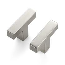 Botões de gabinete JOY DECOR, níquel escovado, 5 cm, pacote com 30