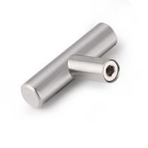 Botões de gabinete Probrico, níquel escovado, aço inoxidável, 5 cm, pacote com 20 Botões de gabinete Probrico, níquel escovado, aço inoxidável, 5 cm, pacote com 20