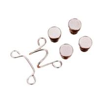 Botões De Metal Destacáveis Para Jeans, Conjunto De 1/4, Clipes Para Calças Sem Furo, Ferramentas De Botões De Metal Destacáveis Para Jeans, Conjunto De 1/4, Clipes Para Calças Sem Furo, Ferramentas De