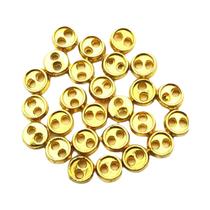 Botões De Metal Mini De 3mm 100pcs Para Roupas De Bonecas Botões Redondos Acessórios Feitos À Mão