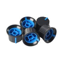 Botões De Potenciômetro 24x15mm 5-30pcs Caps De Controle De Volume Em Duas Cores Com Eixo Em Forma