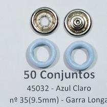 Botões de Pressão Nº 35 Tic-Tac Colorido Latão Sortidos Azul Claro 9,5mm 50Un 100Un 200Un roupa infantil Botão 45032V Botões de Pressão Nº 35 Tic-Tac Colorido Latão Sortidos Azul Claro 9,5mm 50Un 100Un 200Un roupa infantil Botão 45032V