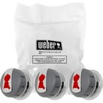 Botões de queimador a gás Weber Genesis 2011-2016 (pacote com 3)