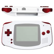 Botões de substituição para Gameboy Advance GBA - Scarlet Red
