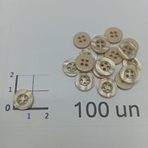 Botões Doce de Leite 11mm 4 Furos Brilho Perolado 50Un 100Un 200Un confecção roupas artesanato casaco Botão 44958 Botões Doce de Leite 11mm 4 Furos Brilho Perolado 50Un 100Un 200Un confecção roupas artesanato casaco Botão 44958