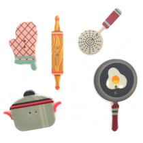 Botoes Kit Cozinha 2035 - 5 unid Botoes Kit Cozinha 2035 - 5 unid