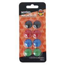 Botões Magnéticos Coloridos Jocar Office 20mm Botões Magnéticos Coloridos Jocar Office 20mm