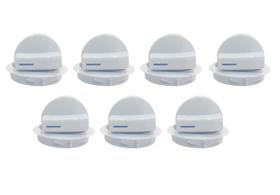 Botões Manipulos Continental Bosch Branco 7 Unidades
