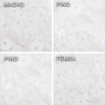 Botoes pressao ritas -12 cor-002 bco c/200und Botoes pressao ritas -12 cor-002 bco c/200und