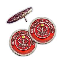 Boton, Kit 3 Boton Broche Brigada de Incêndio, Metal, Bottons
