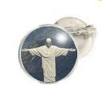 Boton ou Botton Cristo Redentor "O Rio de Janeiro continua lindo"