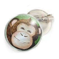 Boton ou Botton ou Pin Macaco Macaquinho