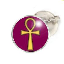 Boton ou Botton Símbolo Ankh Antigo hieroglífico egípcio "Chave da Vida"