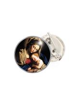 Boton Virgem Maria e Menino Jesus Cristo Boton Virgem Maria e Menino Jesus Cristo