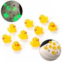 Botons Pin Compatível Babuche Papete Patinho Brilha Escuro Kit 10