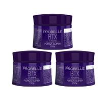 Botox Capilar Probelle Super Força 150G - Kit Com 3Un Botox Capilar Probelle Super Força 150G - Kit Com 3Un