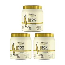 Botox Garota Vip B.Tox Capilar 1000g - Kit C/ 3un