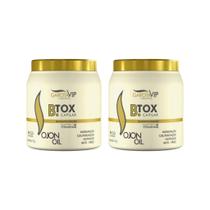 Botox Garota Vip B.Tox Capilar 1000G - Kit Com 2Un