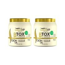 Botox Garota Vip B.Tox Capilar Organico 1000G - Kit Com 2Un