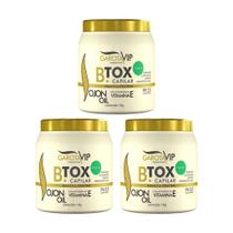Botox Garota Vip B.Tox Capilar Organico 1000G - Kit Com 3Un