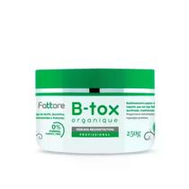 Botox Máscara Reconstrutora Organique Fattore 250G Botox Máscara Reconstrutora Organique Fattore 250G
