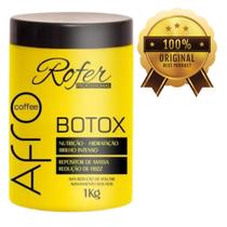 Botox Redutor de Volume Afro Coffee 1KG - Rofer Profissional Botox Redutor de Volume Afro Coffee 1KG - Rofer Profissional