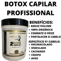Botox Tratamento 100% Orgânico P/ Cabelos Fracos E Com Frizz - Perfect Hair
