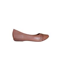Bottero Sapatilha Bico Fino Feminina Em Couro Ref. 353328