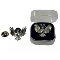 Botton Broche de Metal Espirito Santo Luz + Caixinha