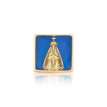 Botton/ Broche Nossa Sra. Aparecida Revestido em Ouro Botton/ Broche Nossa Sra. Aparecida Revestido em Ouro