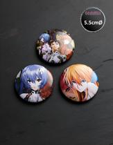 Botton GEDUMIX Anime Evangelion 1.0 - 3 Peças Botton GEDUMIX Anime Evangelion 1.0 - 3 Peças