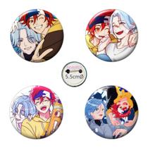 Botton GEDUMIX Anime Sk8 The Infinity 1.0 - 4 Peças