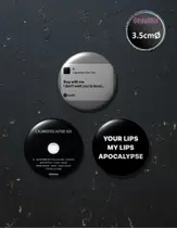 Botton GEDUMIX Banda Cigarettes After Sex 1.0 - 3 Peças