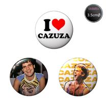 Botton GEDUMIX Cazuza Rock Nacional 1.0 - 3 Peças