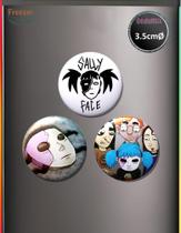 Botton GEDUMIX Jogo Sally Face 1.0 - 3 Peças Botton GEDUMIX Jogo Sally Face 1.0 - 3 Peças