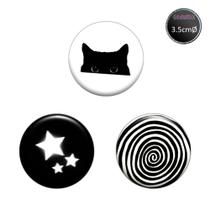Botton GEDUMIX Y2k Black Style Gótico Aesthetic 1.0 - 3 Peças
