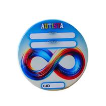 Botton Identificador Autistas Infinity Blue - Escreva Caneta