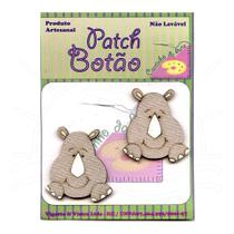 Botton Patch Carinha de Rinoceronte 2549 - 2 Unid