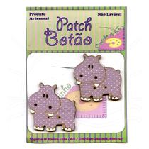 Botton Patch Hipopótamo 2123 - 2 Unid Botton Patch Hipopótamo 2123 - 2 Unid