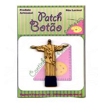 Botton Patch Laminado Cristo Redentor 7002 - 1 Unid