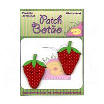 Botton Patch Morango 2162 - 2 Unid