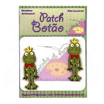 Botton Patch Sapo Rei 2523 - 2 Unid